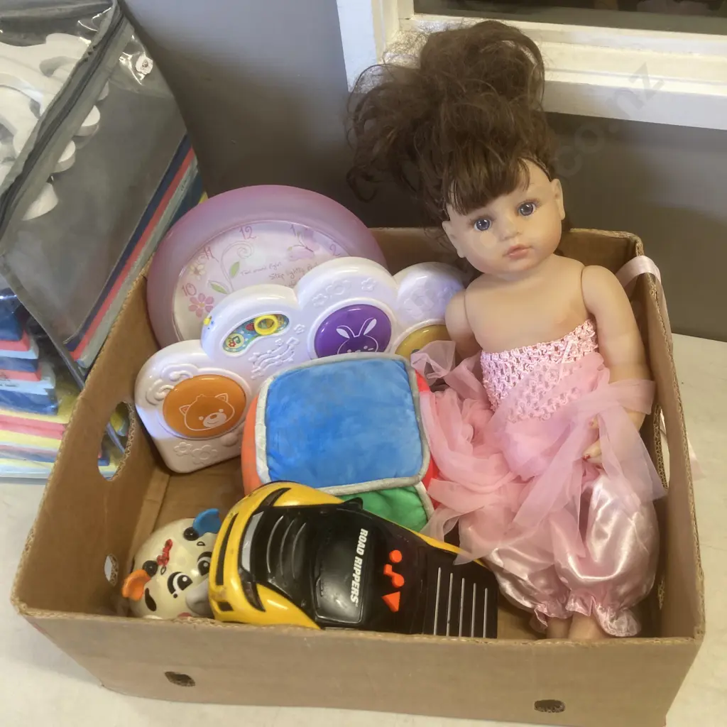 Lot of Toys, Doll, Foam Mat Pieces Etc Image 1++