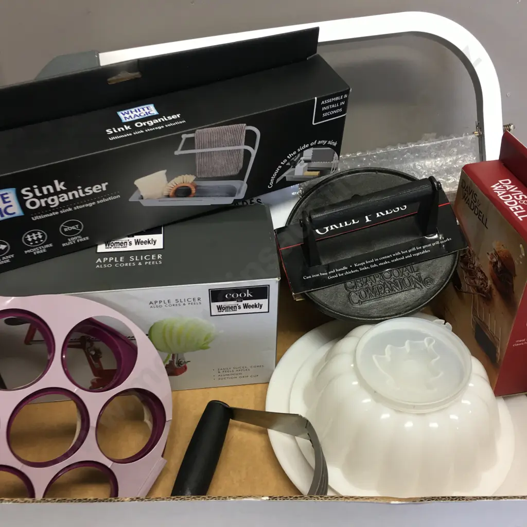 Grill Press, Sink Organiser, Tupperwarer Etc Image 1++