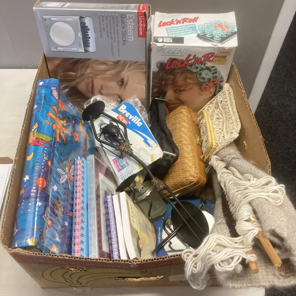Box Lot Sunbeam Quick Sticks, Accent Lock'n Roll, Candlesticks, Purses Etc Image 1++