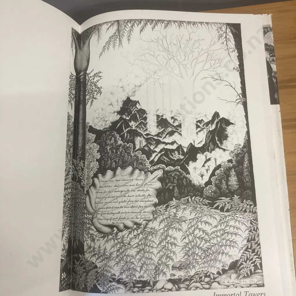 Rei Hamon "Artist of The New Zealand Bush; His Life and His Drawings", & "His Second Collection", Signed First Editions Image 1++
