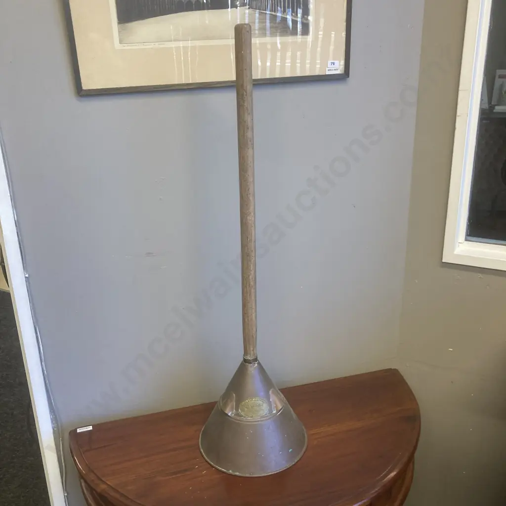 Antique English “The Swiftsure” Copper Vacuum Washing Dolly / Posser c1910-1920s, Image 1++