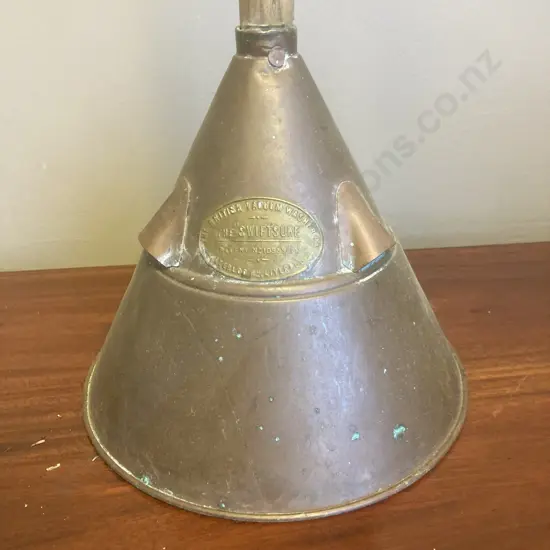 Antique English “The Swiftsure” Copper Vacuum Washing Dolly / Posser c1910-1920s,