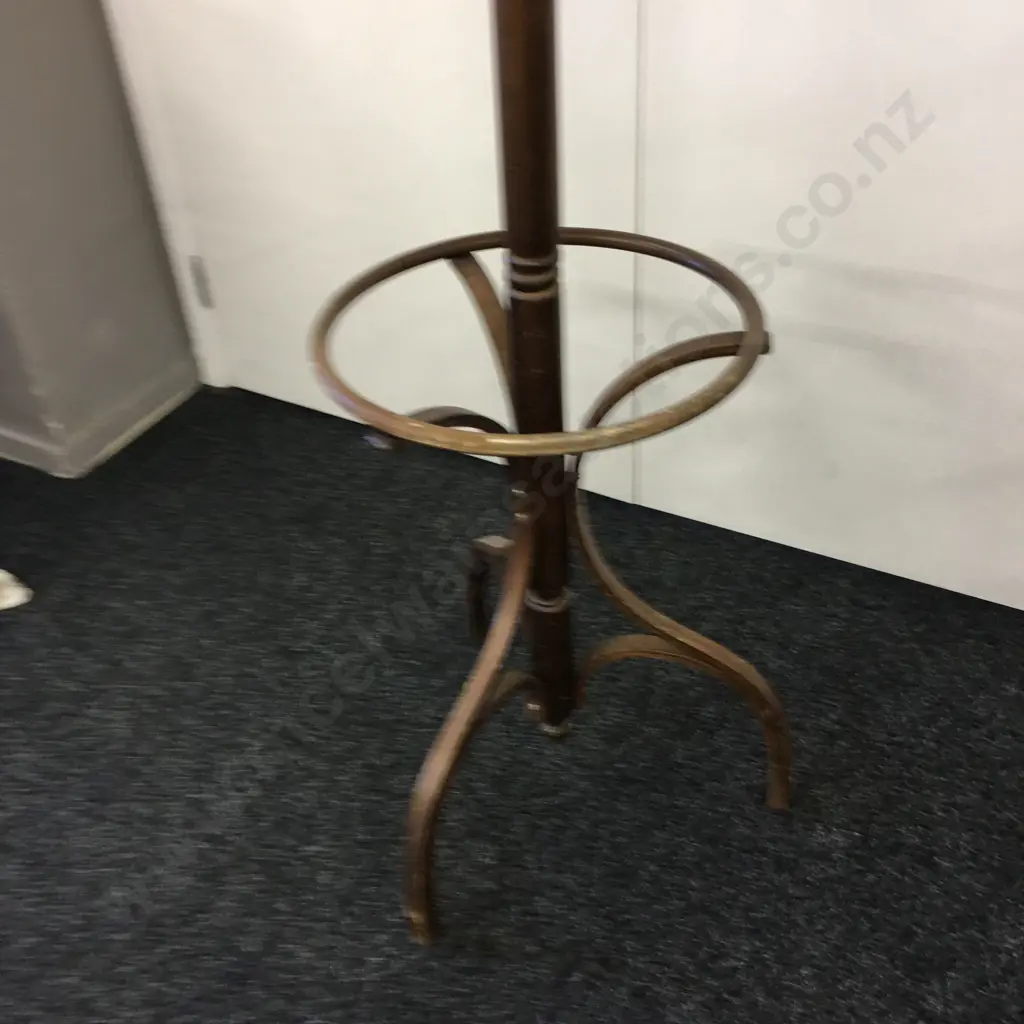 Vintage Wooden Coat Stand With Swivel Top, H190cm Image 1++
