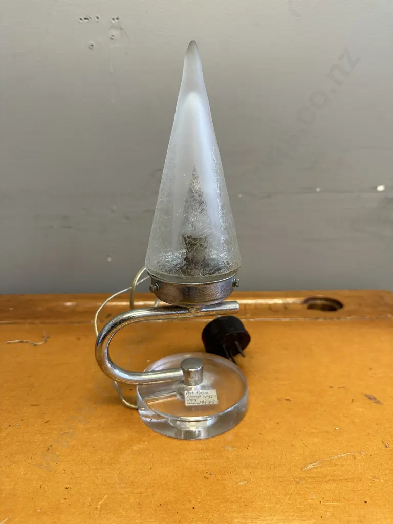 Rare Art Deco 1930s Lamp H26cm Image 1++