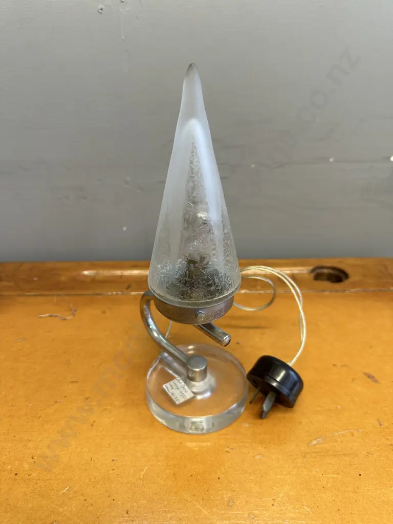 Rare Art Deco 1930s Lamp H26cm Image 1++