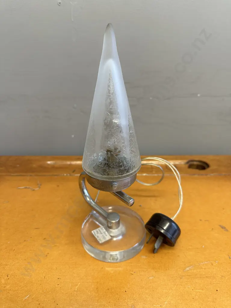 Rare Art Deco 1930s Lamp H26cm Image 1++