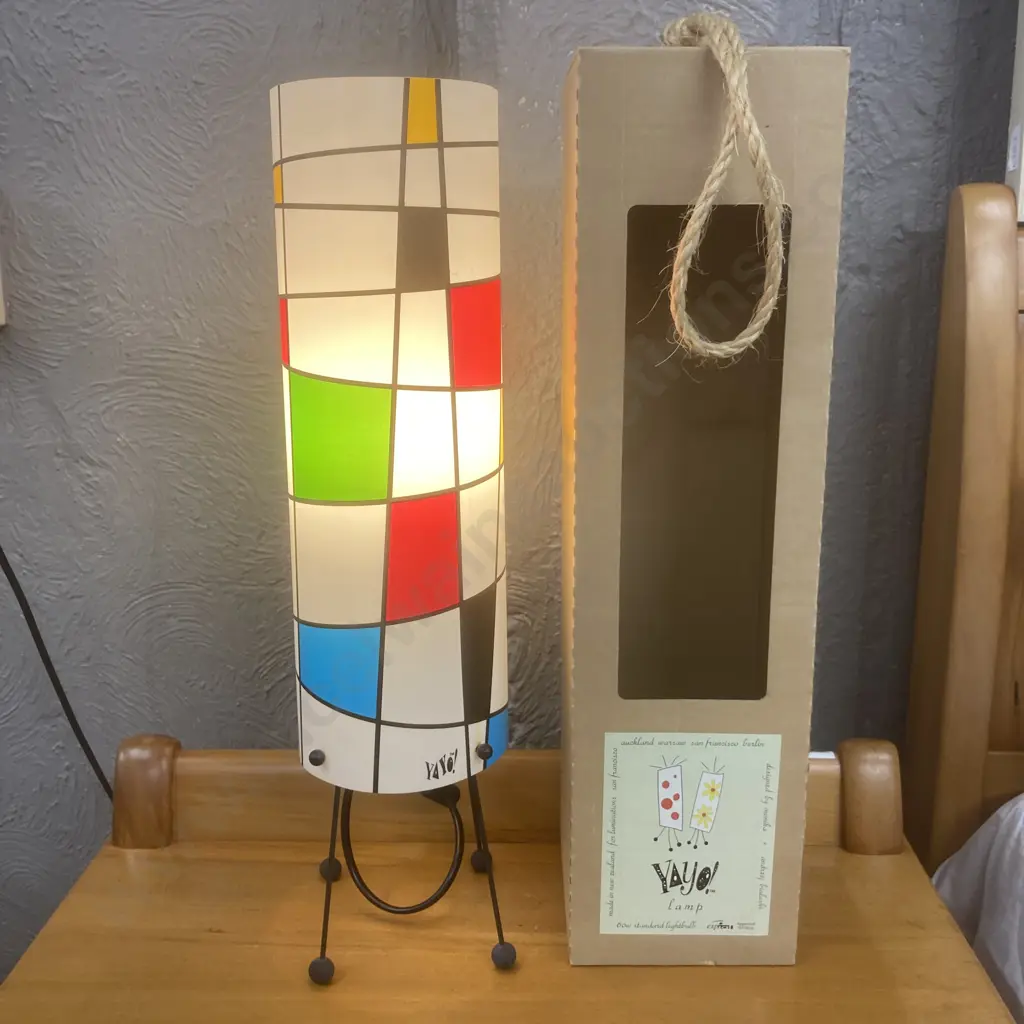 Vintage Rare, Andrzej Bialuski Yayo "Jazz" Lamp, 1996, Illuminations, San Francisco, With Original Box, H51cm Image 1++