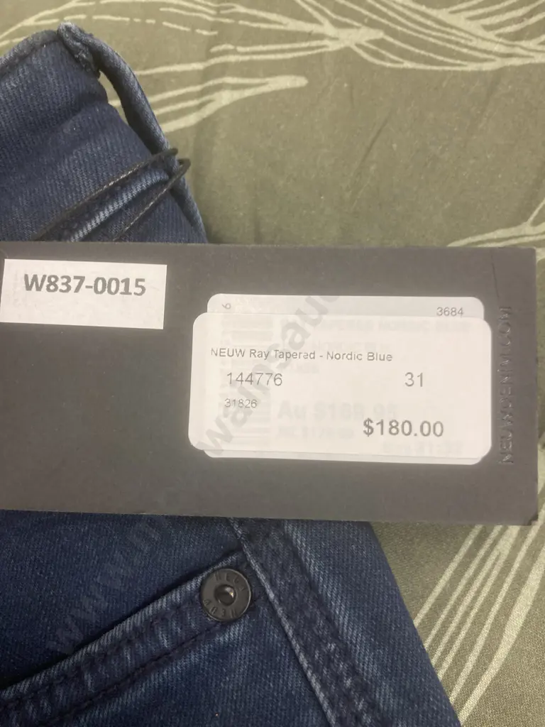 New NEUW Ray Tapered - Nordic Blue Jeans (Size 31:32 Slim Tapered) Image 1++