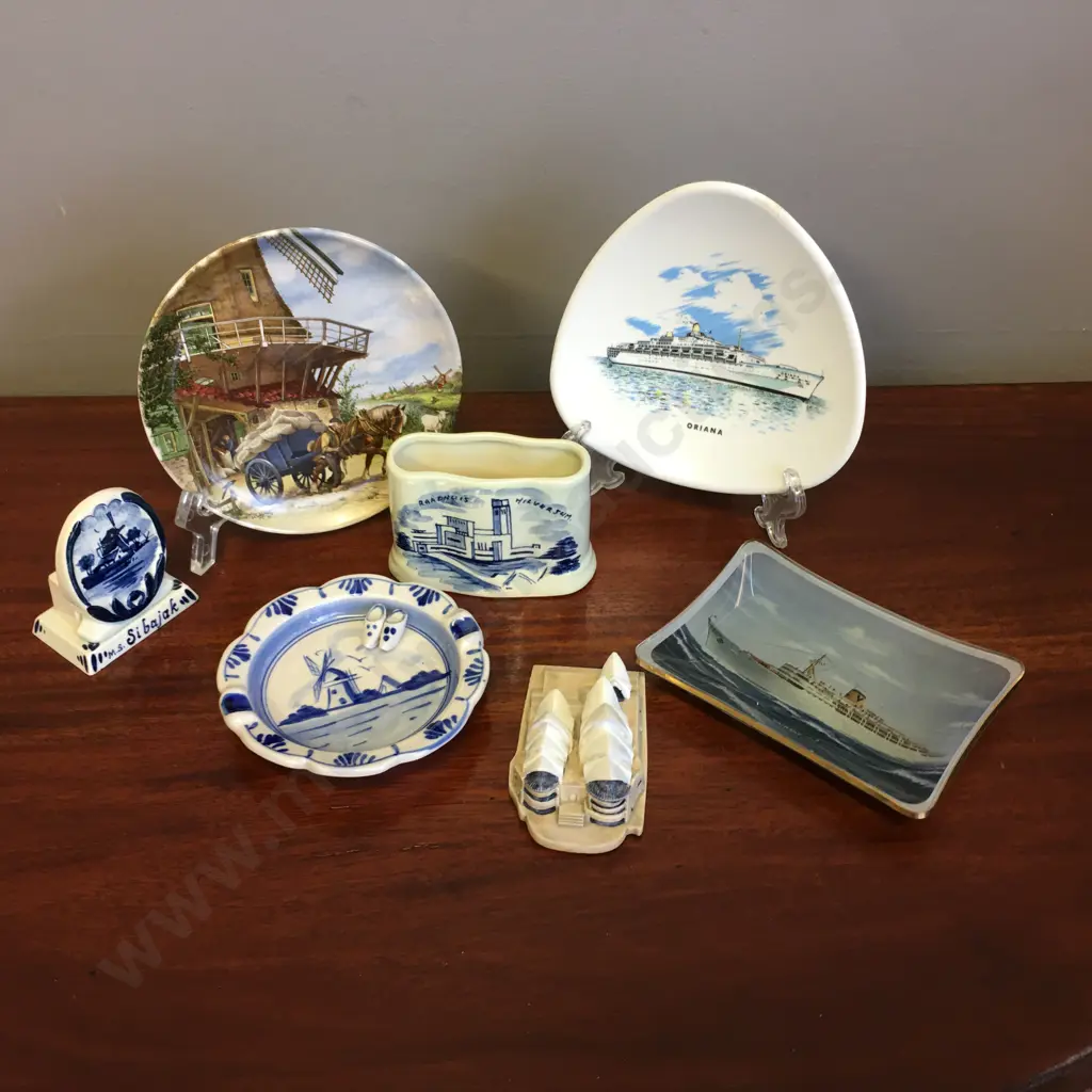 Selection Of China Items Including Delft Etc Image 1++