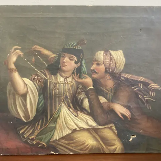 1880's Oil On Canvas 51 x 65cm (As Found Condition)