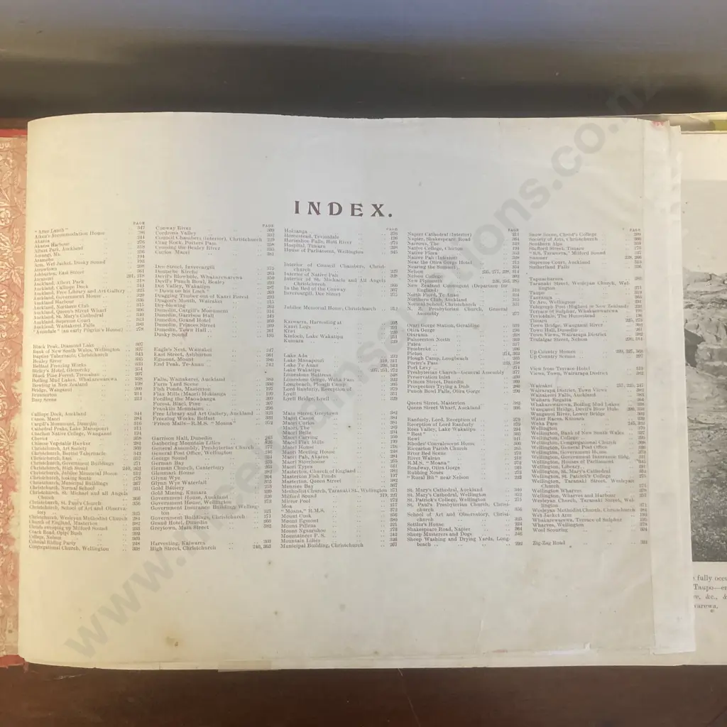 The Imperial Album Of New Zealand Scenery (This Volume Has Pages From 193 To 384) Image 1++