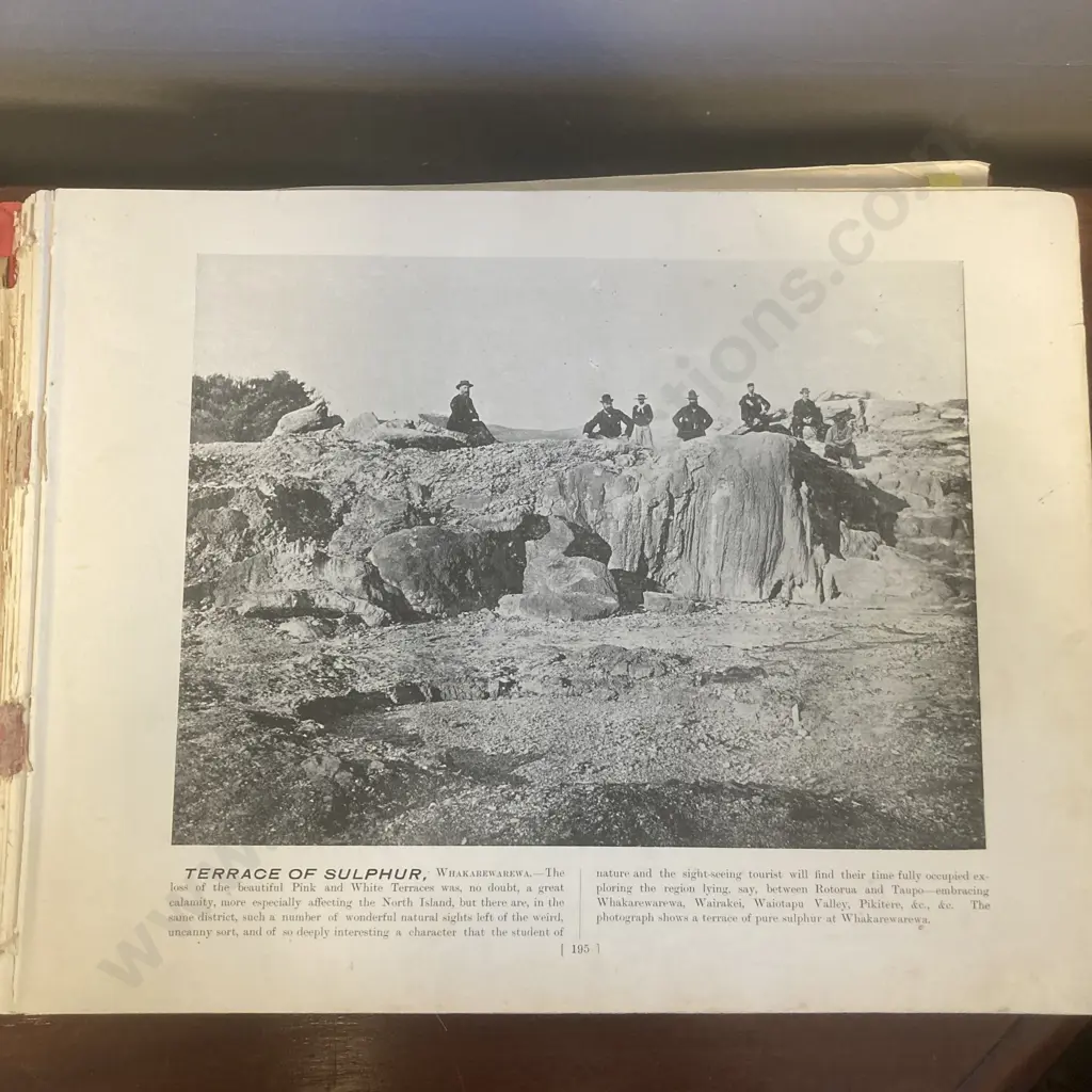 The Imperial Album Of New Zealand Scenery (This Volume Has Pages From 193 To 384) Image 1++