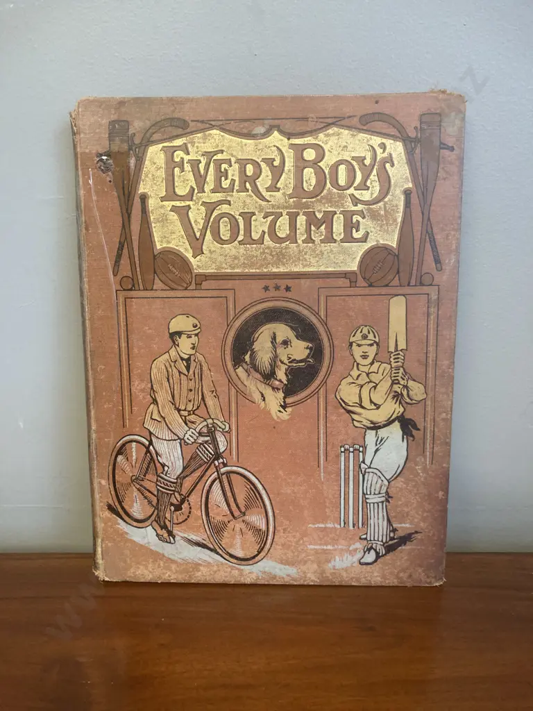 Every Boy's Volume: Vol Ill,1907 Edited by George Andrew Hutchison, Published by EBM, 1907 Image 1++