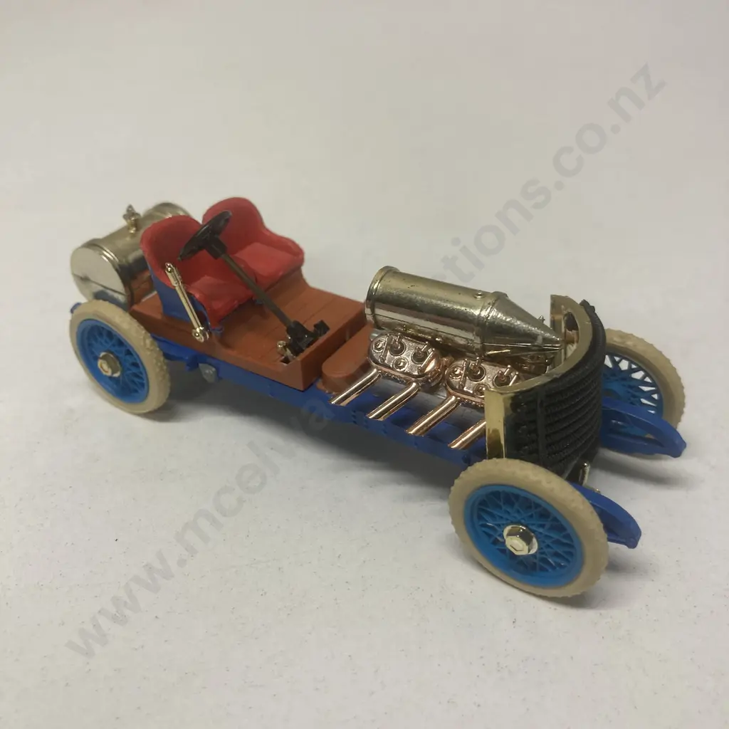 Brumm Rio 1/43 Scale R115 - 1905 Darracq V8 Record Velocita 175.422 Km/h - Blue Image 1++
