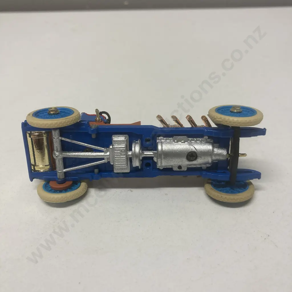Brumm Rio 1/43 Scale R115 - 1905 Darracq V8 Record Velocita 175.422 Km/h - Blue Image 1++