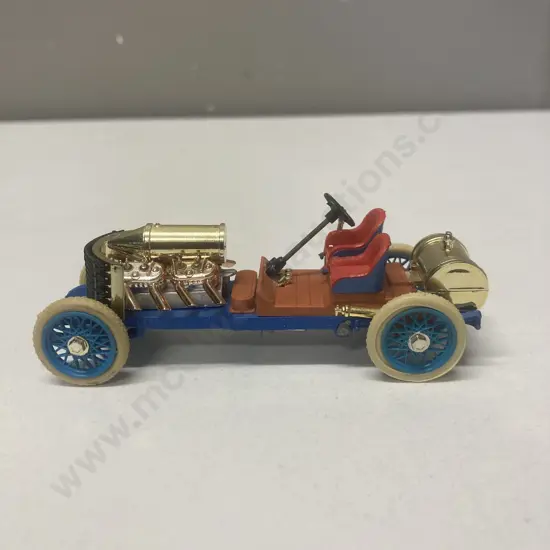 Brumm Rio 1/43 Scale R115 - 1905 Darracq V8 Record Velocita 175.422 Km/h - Blue