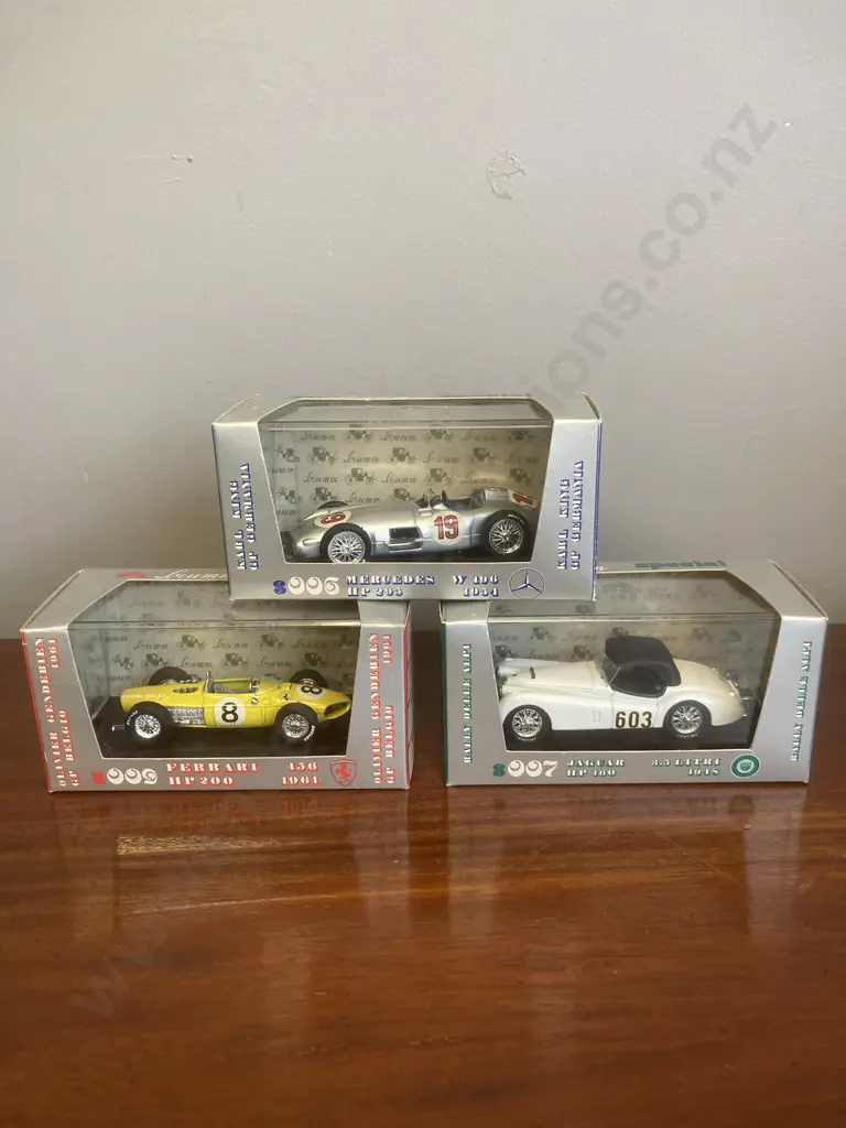Brumm (Italy) - 1:43 Diecast Racing Cars - Special Editions S009, S006 & S007 Image 1++
