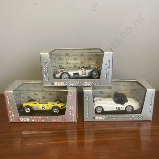 Brumm (Italy) - 1:43 Diecast Racing Cars - Special Editions S009, S006 & S007