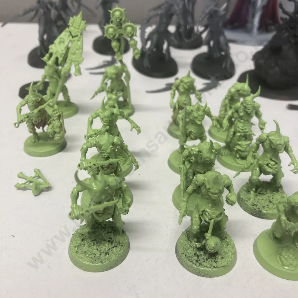 Warhammer Gaming Miniatures (Some As Found) Image 1++