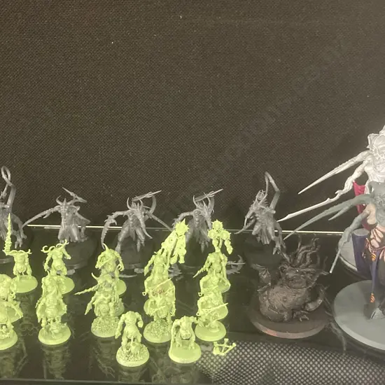 Warhammer Gaming Miniatures (Some As Found)