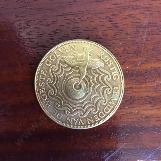 Rustic Temidden Van De Woeste Golven Coin