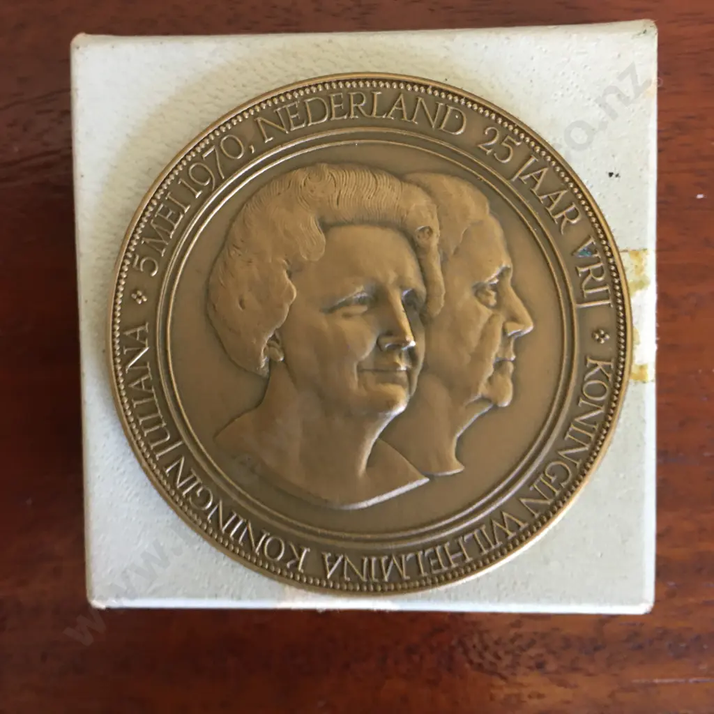 Commemorative Medal May 5th 1970 25 years of Liberation Image 1++