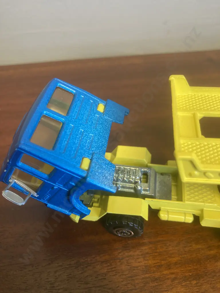 Vintage Majorette Ech 1:60 Trans Auto Car Carrier Image 1++