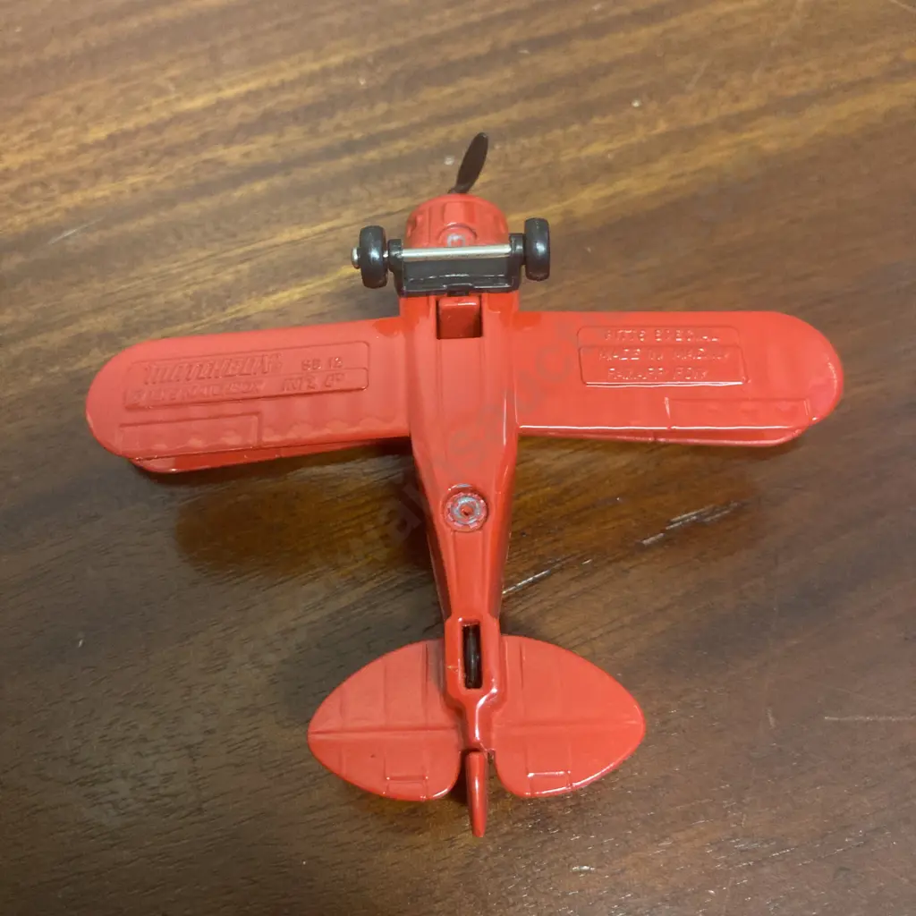 Vintage Matchbox Skybusters SB 12 Pitts Special "Virgin" 1979 Image 1++