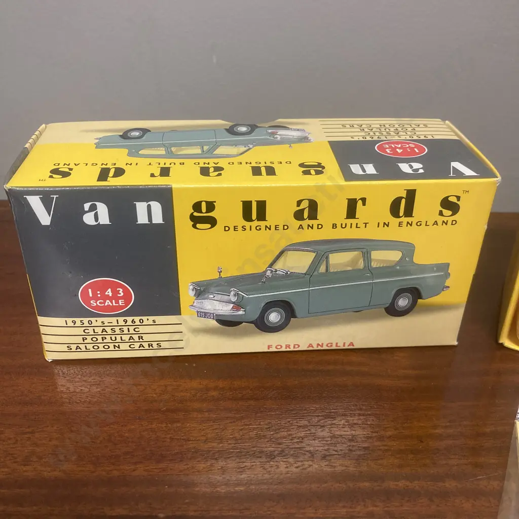 Vanguards Ford Anglia VA1001 Pale Green Mint in Box Image 1++
