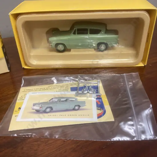 Vanguards Ford Anglia VA1001 Pale Green Mint in Box