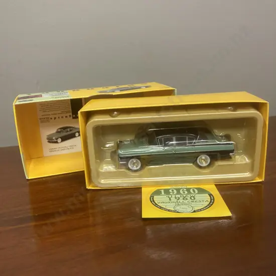 Vanguards Vauxhall Cresta VA06404 Versailles Green / Black Mint in Box, Limited Edition 3262 of 3400