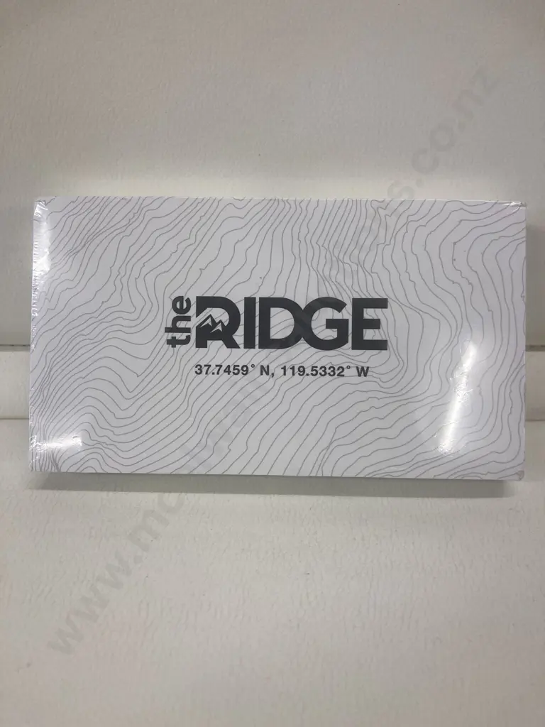 Ridge Limited Edition - Topographic RFID-blocking Minimalist Wallet Image 1++