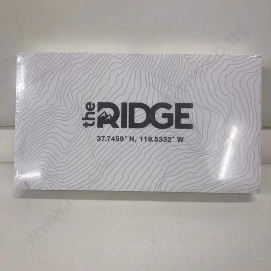 Ridge Limited Edition - Topographic RFID-blocking Minimalist Wallet
