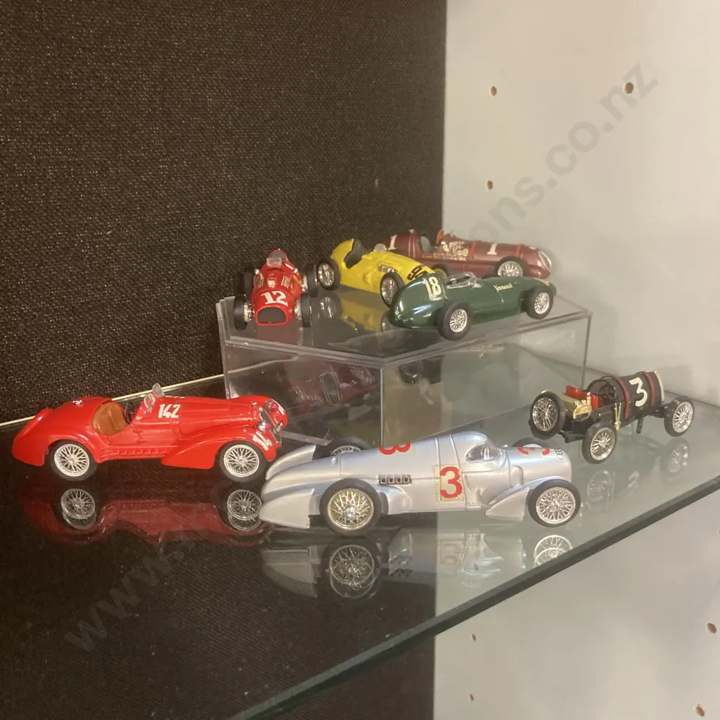 Brumm (Italy) - 1:43 Diecast Bugatti Brescia, Vanwall, Ferrari & Boyle Spl. R107 - Auto Union #3 Etc Image 1++