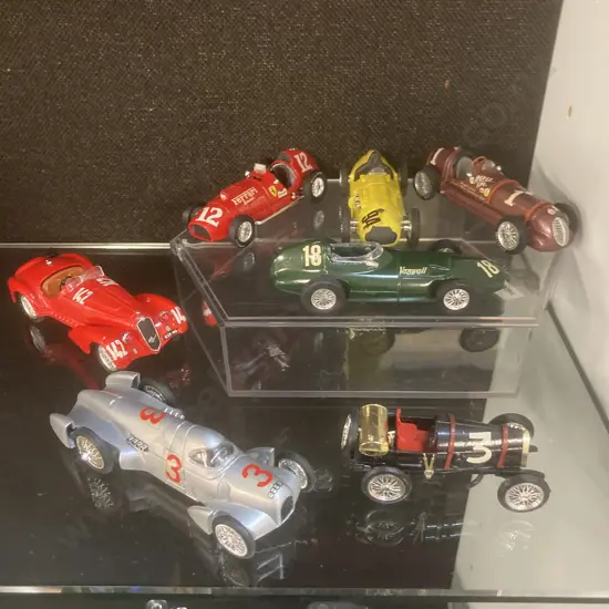 Brumm (Italy) - 1:43 Diecast Bugatti Brescia, Vanwall, Ferrari & Boyle Spl. R107 - Auto Union #3 Etc