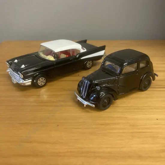 Corgi Chevrolet Bel Air & Ford Popular 103E