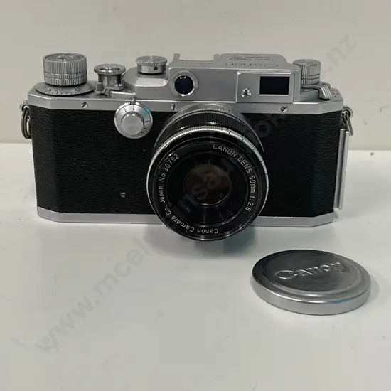 Vintage Canon Rangefinder with 50mm Canon Lens. No 114773