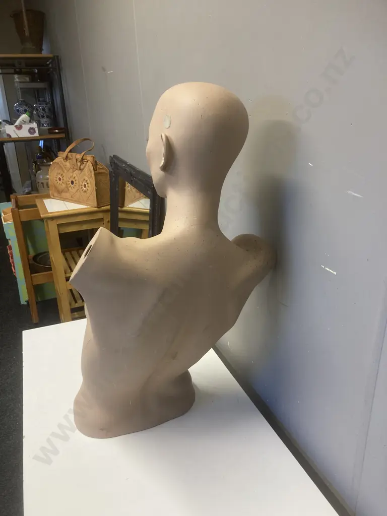 Vintage Female Mannequin Torso, H70cm Image 1++