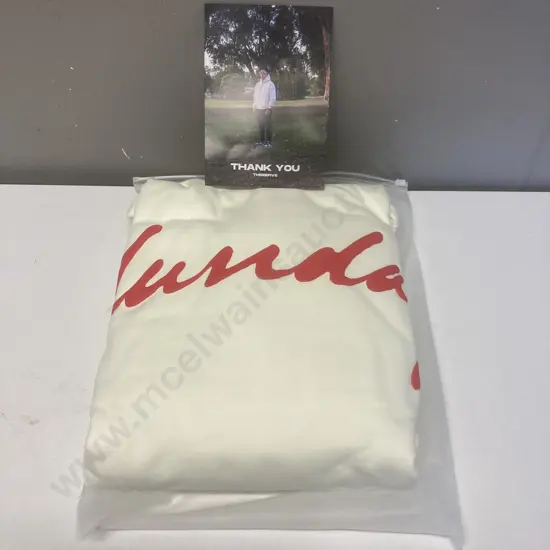 New THREEFIVE Sunday Hood / Vanilla, Sz L