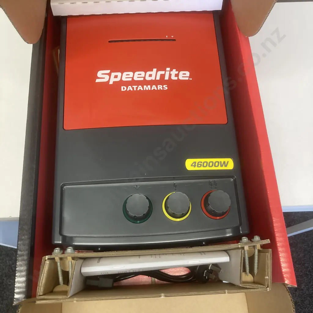 New Speedrite Datamars 46000W Mains Energizer, Max Output Energy 46J & Stores 68J of Energy Bluetooth and WI-FI Enabled. Image 1++