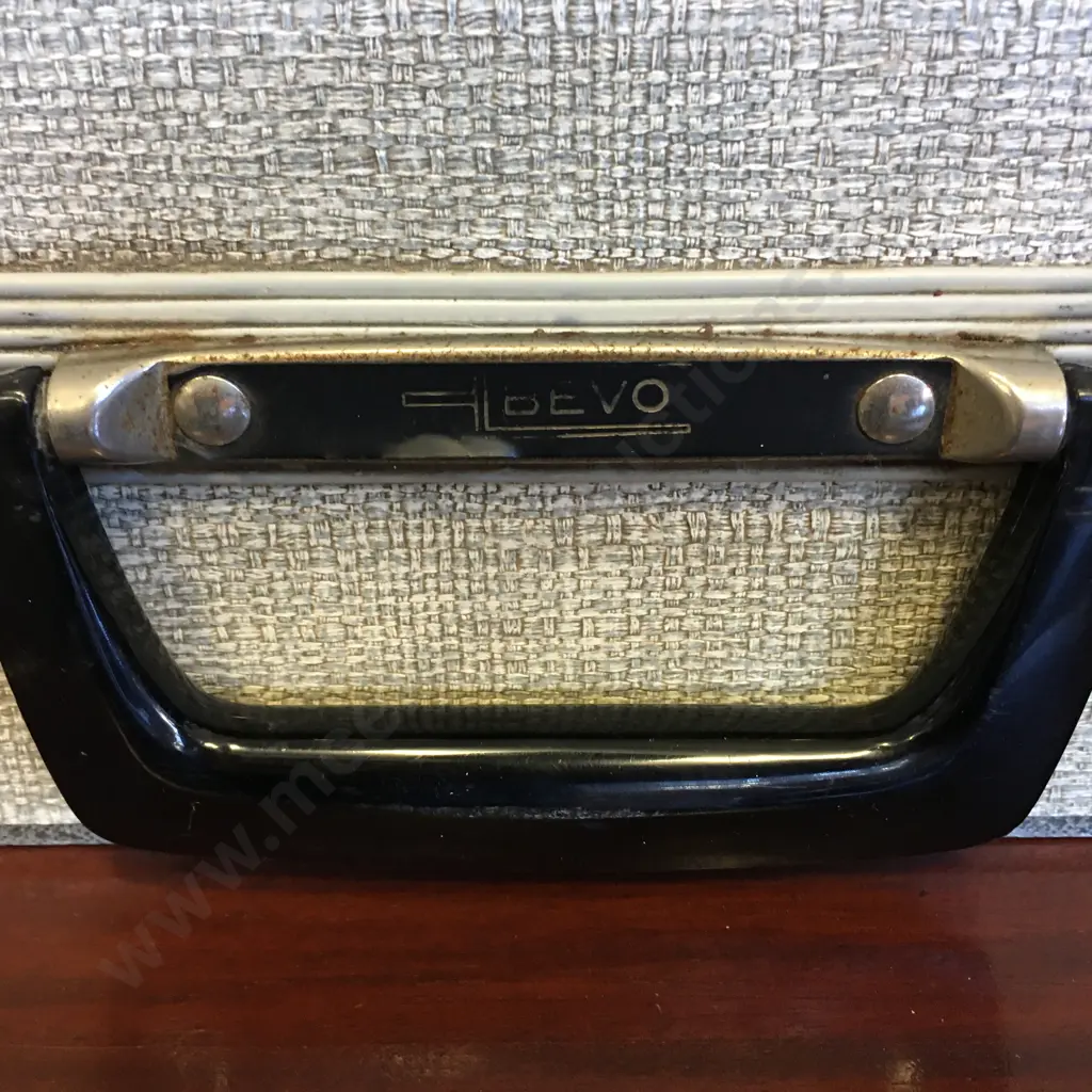 Vintage 'Bevo' Vinyl Record Collectors Storage & Carry Case Image 1++