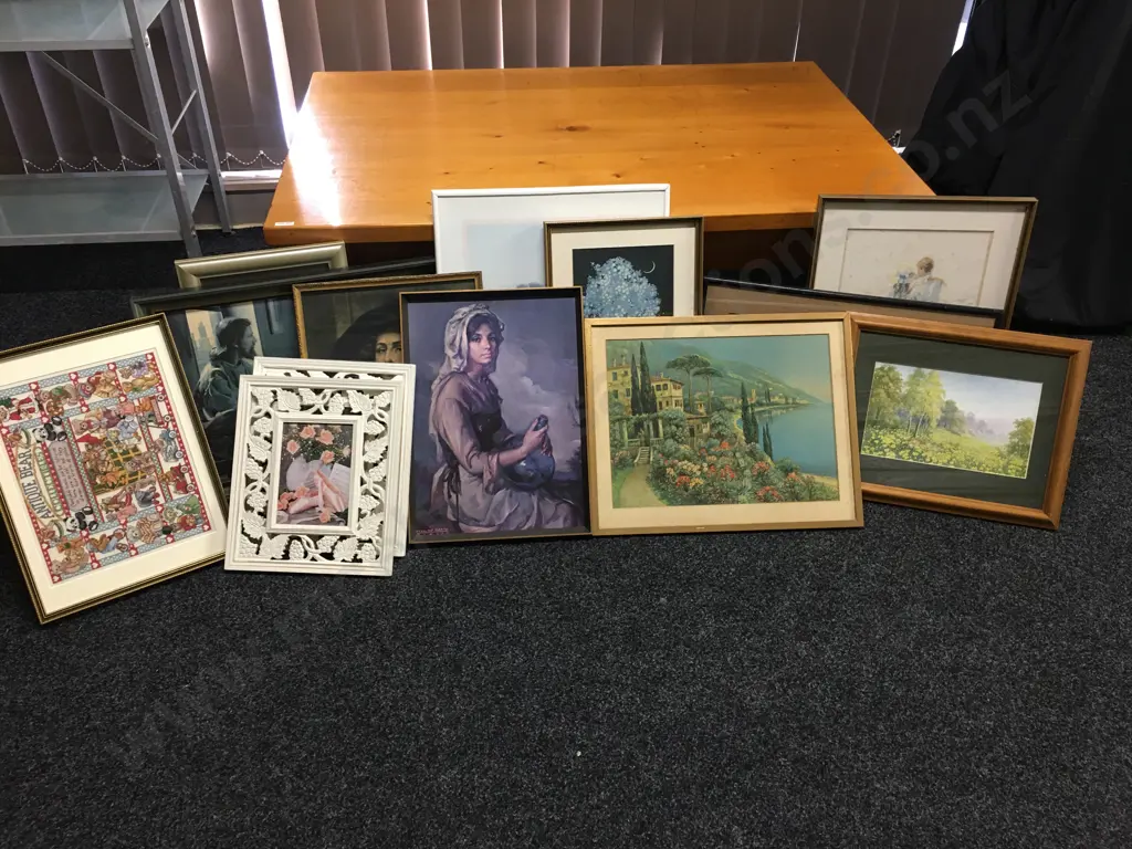 Large Selection Of Vintage Artworks Image 1++