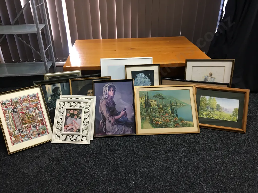 Large Selection Of Vintage Artworks Image 1++