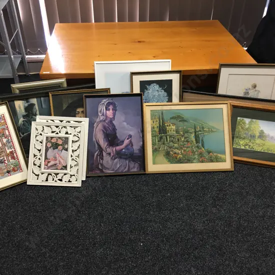Large Selection Of Vintage Artworks