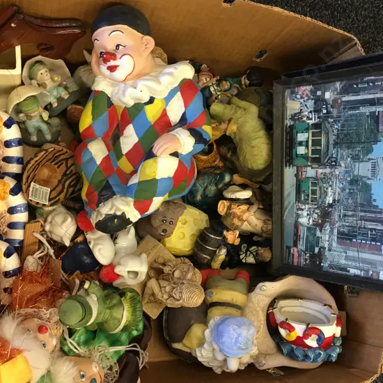 Assorted Figurines, Cat Ornaments Etc