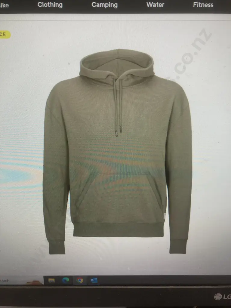 New Torpedo7 Men's Fleece Everyday Hoodie - Khaki, Sz XL Image 1++