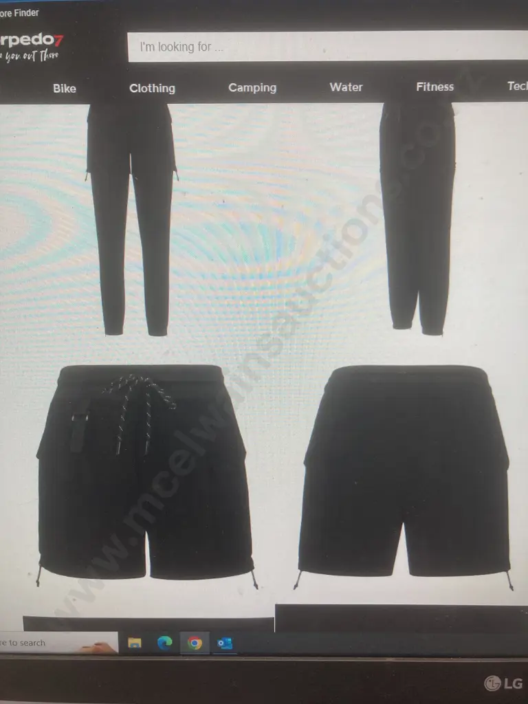 New Torpedo7 Women's Belted Convertible Pants - Black, Sz L/14" Image 1++