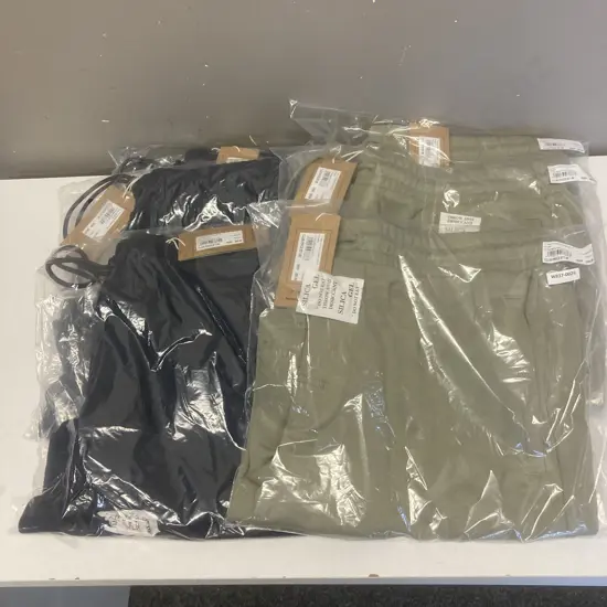Torpedo7 Men's Fleece Everday Short - Khaki, 3 x Sz L & 3 x Navy Blazer Sz L