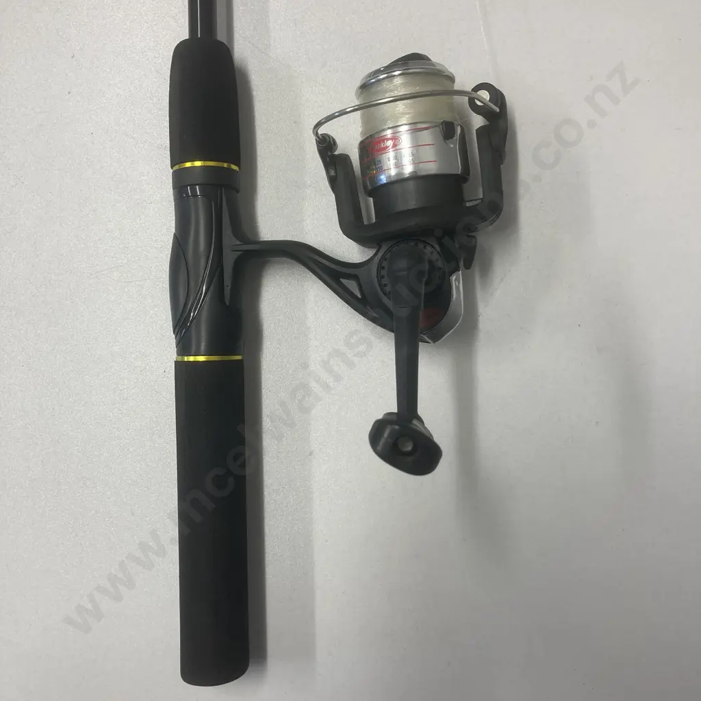 Berkley Outfitter 5’6” 2 Pce Spinning Rod With Reel, 4-10lb Line Image 1++