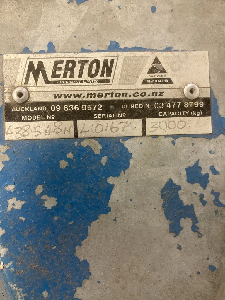 Merton Pallet Truck - 3000Kg, Model 438.5.48N, Width 97cm Image 1++